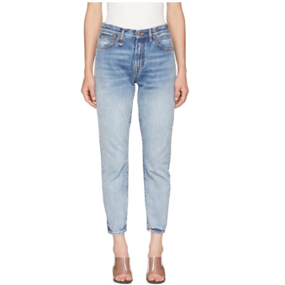 R13 Milf Slim Fit Jeans in Haston Size 24